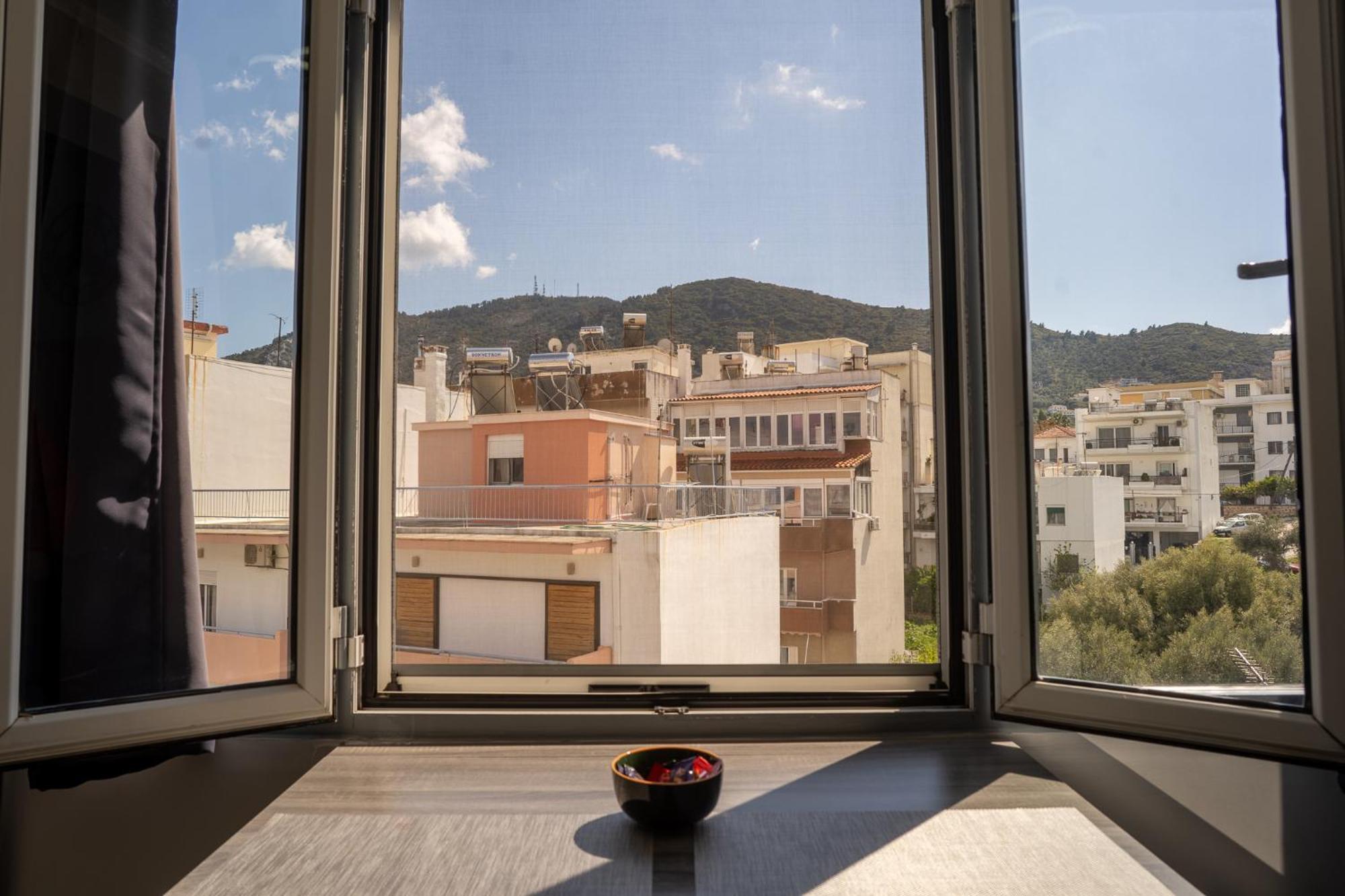 Loft Life Studio Mytilene View Bagian luar foto